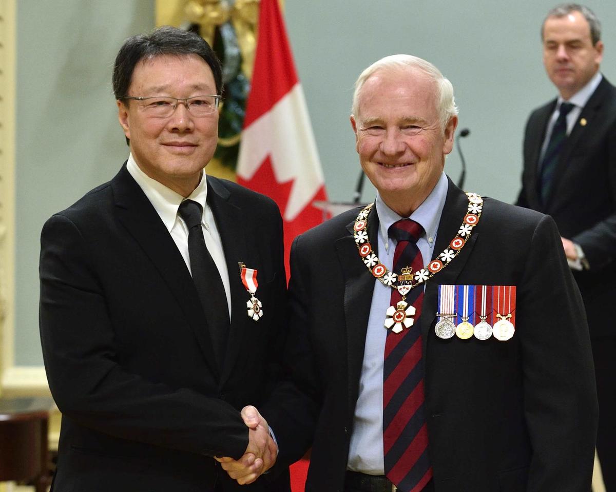 James K.M. Cheng, C.M.  The Governor General of Canada