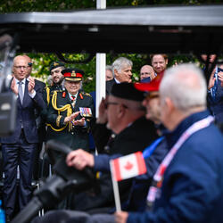 Governor General Mary Simon at the Freedom Parade.