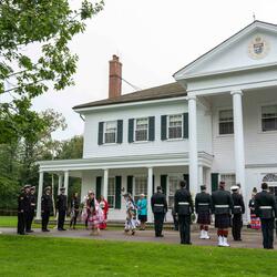 View of Government House in Prince Edward Island
