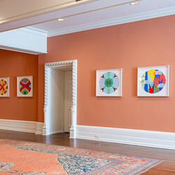 Jordan Bennett (Stephenville Crossing, Ktaqmkuk [Newfoundland and Labrador], 1986) 13 Moons Full Suite (Edition 4 of 10), 2020 Giclée prints of William Turner