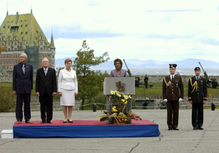Visite d’État de la présidente de la Lettonie