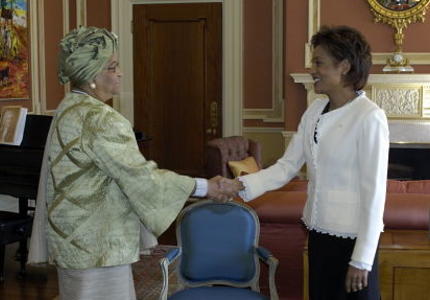 Visit of the President of the Republic of Liberia