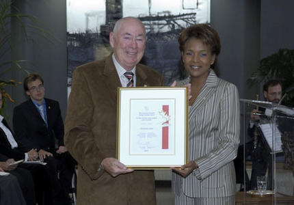 Governor General presented the Caring Canadian Award to 12 volunteers
