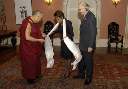 Meeting with His Holiness the Dalai Lama