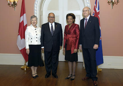 Courtesy visit by the Governor-General of New Zealand