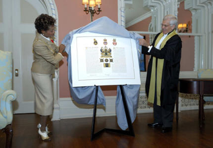 Official Presentation of the new Armorial Bearings for the Federal Court