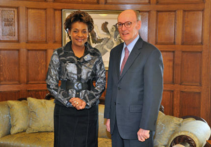 Rencontre avec le représentant spécial du Secrétaire général des Nations Unies à Haïti