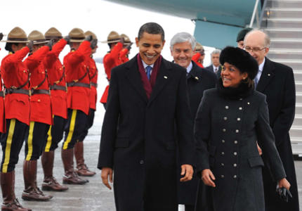 The Governor General's meeting with President Obama