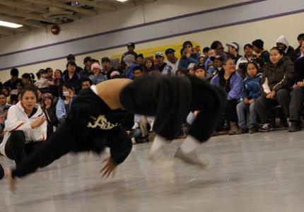 VISIT TO CANADA'S NORTH - Hip Hop Show at the Iqalukjuak Centre in Clyde River