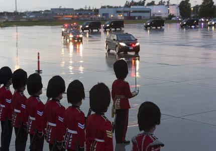 Departure of Their Highnesses