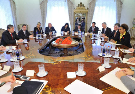 Meeting with the President of the Republic of Slovenia