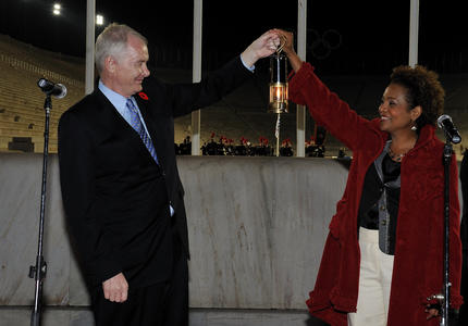 STATE VISIT TO THE HELLENIC REPUBLIC - Olympic Flame Handover Ceremony in Athens