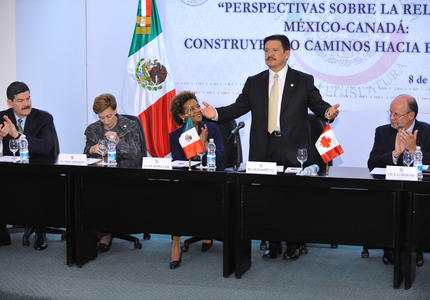VISITE D'ÉTAT AUX ÉTATS-UNIS DU MEXIQUE - Séminaire avec le président du Sénat