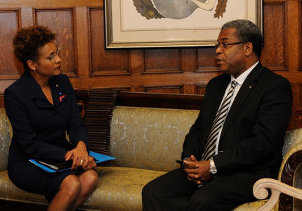 Meeting with the Prime Minister of Haiti