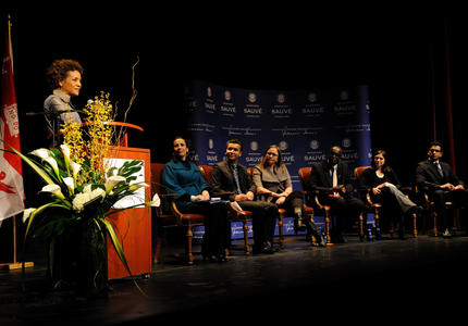 Inauguration de la Conférence Jeanne Sauvé