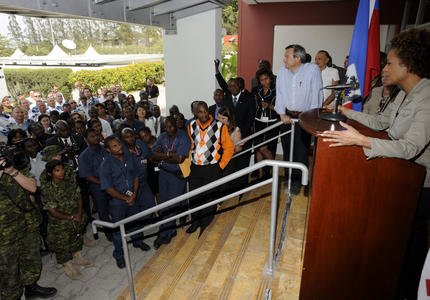 VISIT TO HAITI - Vist of the Canadian Embassy