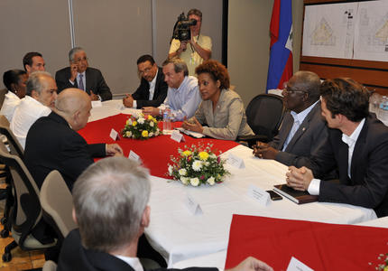 VISIT TO HAITI - Meeting with Chamber of Commerce