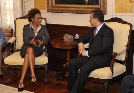 VISIT TO THE DOMINICAN REPUBLIC - Meeting with President