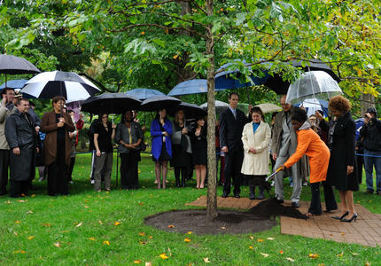 Tree Planting Ceremony at Rideau Hall