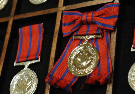 Decorations for Bravery Ceremony