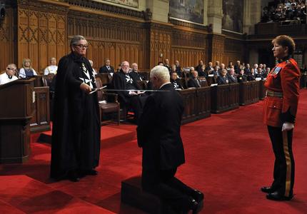 Governor General Invested in the Order of St. John
