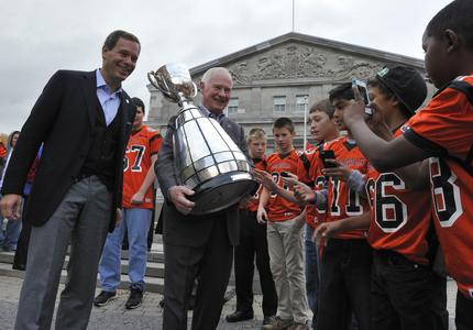 Touchdown: Grey Cup at Rideau Hall!