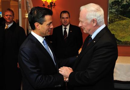 Rencontre avec le président élu du Mexique
