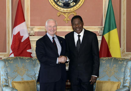 Visite de courtoisie du président de la Répulique du Bénin
