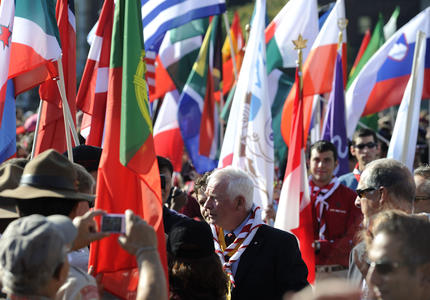 Official Opening of the 14th World Scout Moot Canada 2013
