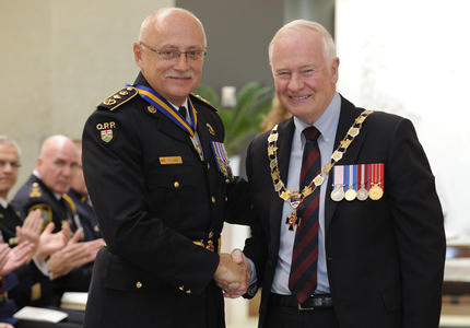 L’Ordre du mérite des corps policiers à la Citadelle de Québec