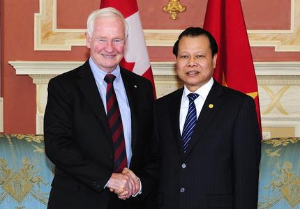 Visite de courtoisie du vice-premier ministre de la République socialiste du Vietnam