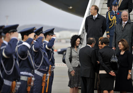 STATE VISIT TO THE HELLENIC REPUBLIC - Arrival in Greece