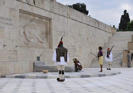 STATE VISIT TO THE HELLENIC REPUBLIC - Wreath-Laying Ceremony in Athens