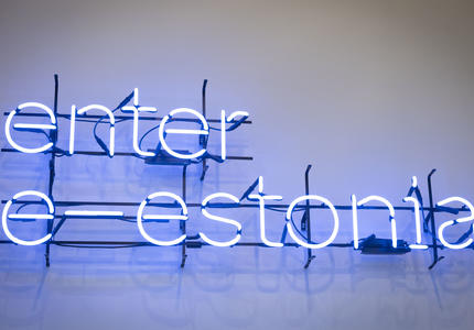 E-Estonia sign. 