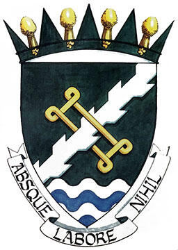 Lettres patentes enregistrant les armoiries de The Regional Municipality of Halton