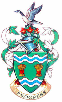 Arms of the City of Portage La Prairie