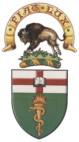 Armoiries de The University of Manitoba, Faculty of Medicine
