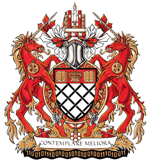 Arms of  David Lloyd Johnston