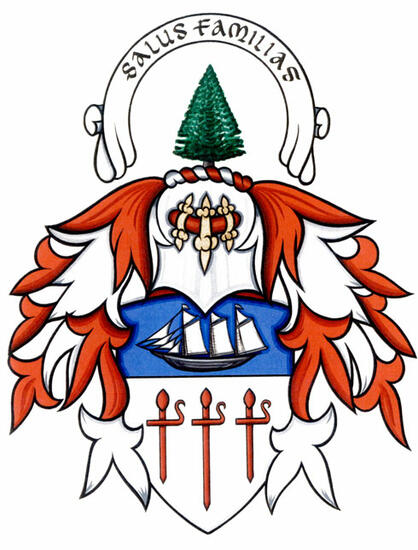 Arms of George Manuel Burden