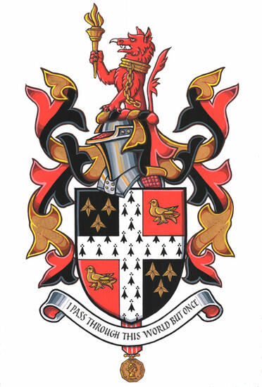 Arms of Jason Charles Burgoin