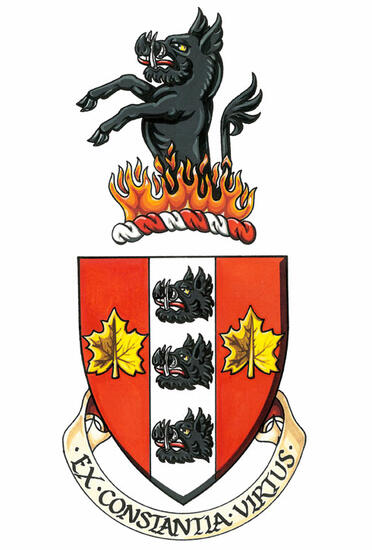 Arms of Henry Francis Cawthra Burnham