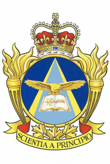 Insigne de l'École de technologie et du génie aérospatial des Forces canadiennes