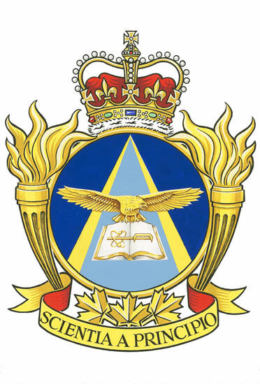 Badge of the Canadian Forces School of Aerospace Technology and Engineering