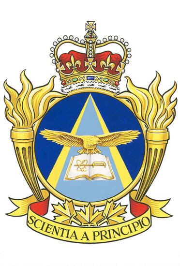 Insigne de l'École de technologie et du génie aérospatial des Forces canadiennes