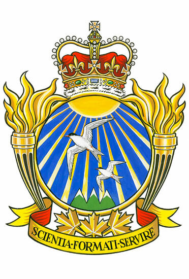 Badge of the Canadian Forces School of Air Reserve Training