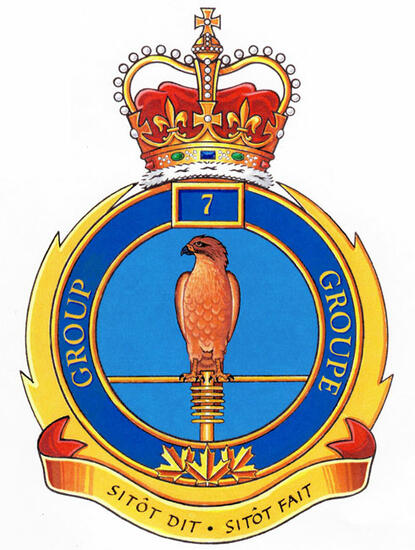 Badge of the 7 Communication Group