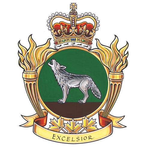 Badge of the 4th Canadian Division Training Centre