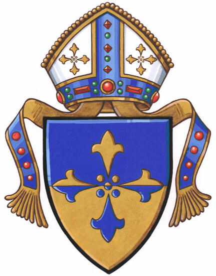 Arms of The Synod of the Diocese of Brandon (also known as the Synode du Diocèse de Brandon)