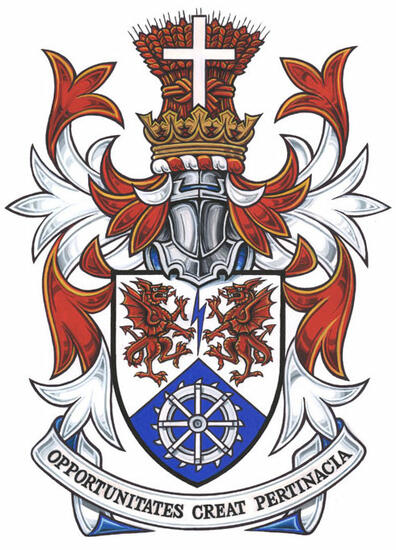 Arms of Lawrence Richard Vaughan
