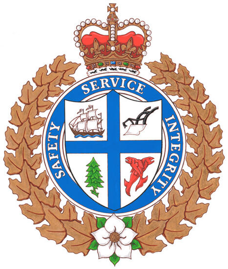 Badge of the New Westminster Police Department